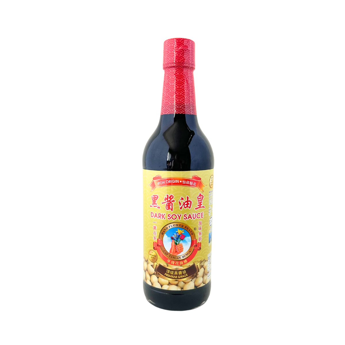 Hand Flower Brand Premium Grade Dark Soy Sauce (500ml)