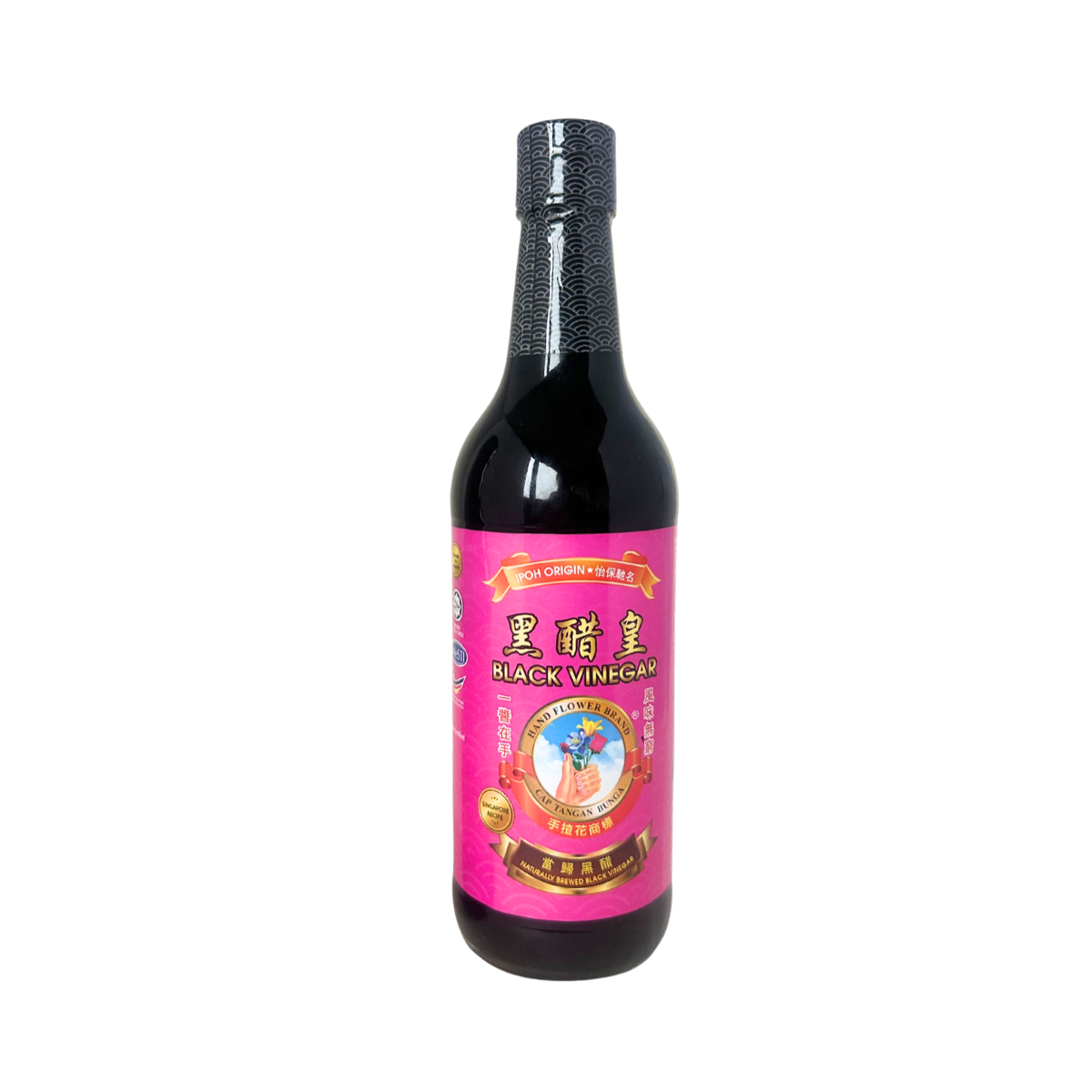 Heng Yoon Hand Flower Brand Ipoh Black Vinegar with Chinese Angelica 500ml