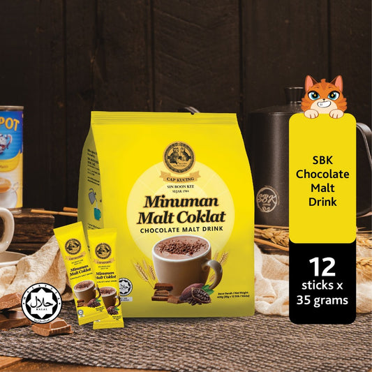 [New] Sin Boon Kee Malt Chocolate | 35gm x 12sticks - by Food Affinity