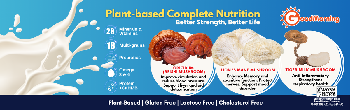 GoodMorning GSure Plant-Based Complete Nutritional Beverage 850gm