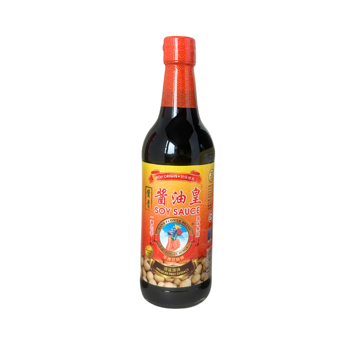 Hand Flower Brand Premium First Extract Soy Sauce 500ml