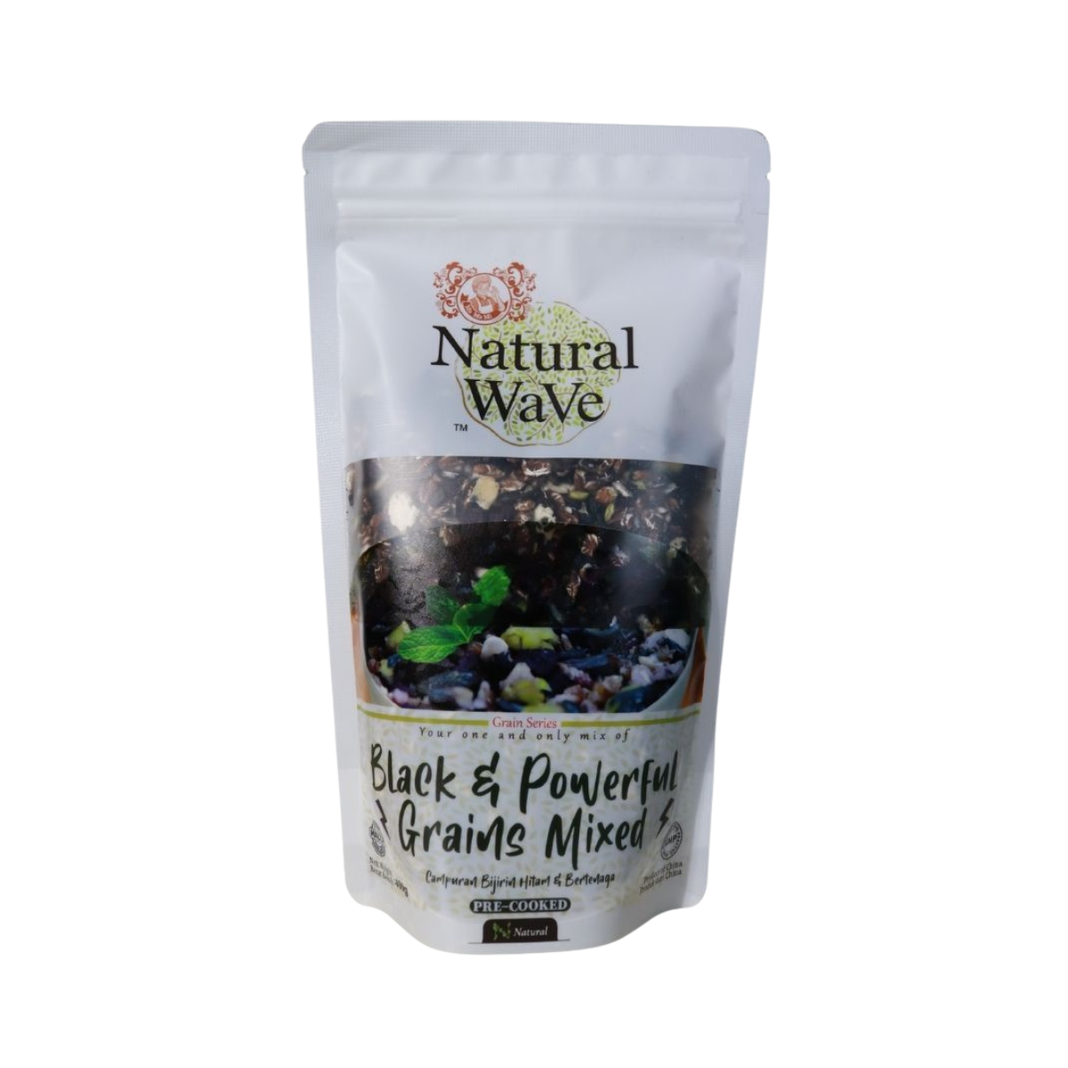 Mamami Natural Wave Black & Powerful Grains Mixed