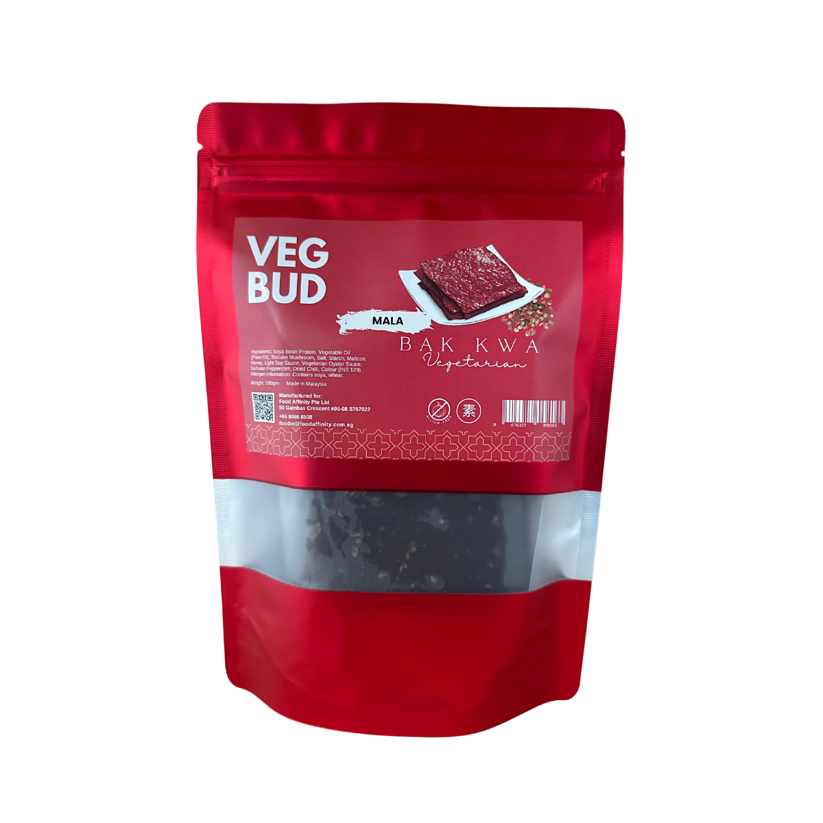 [Vegbud] Bak Kwa Mala 180gm