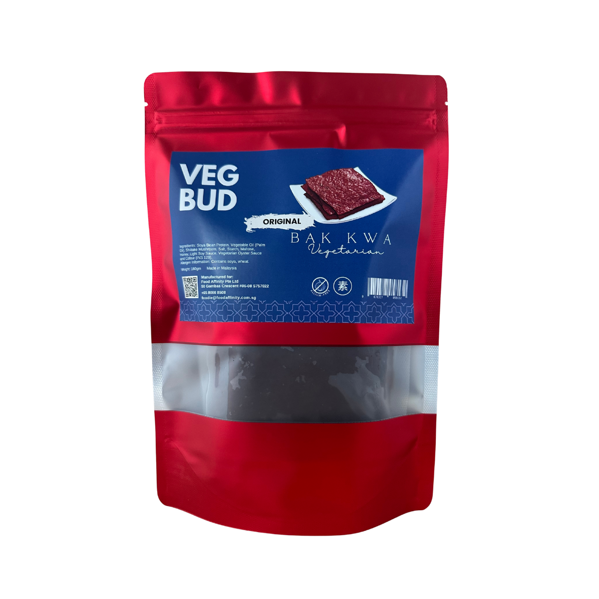 [Vegbud] Bak Kwa Original 180gm