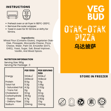 [Vegbud] Otak Otak Vegetarian Pizza 190gm
